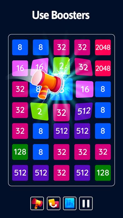 2048 Blast: Merge Numbers 2248 Schermata dell'app #2