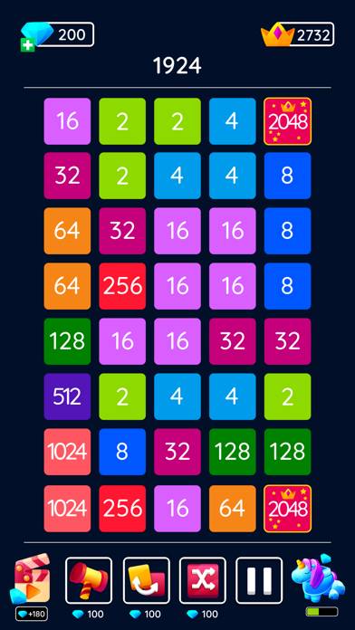 2048 Blast: Merge Numbers 2248 Schermata dell'app #3