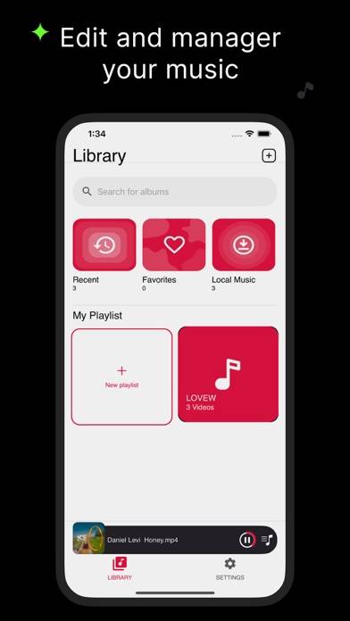 Offline Music Tube ‣MP3 Player App screenshot #3