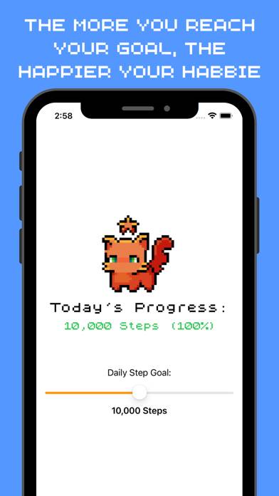 Habbie: Step Tracker & Pet Schermata dell'app #2