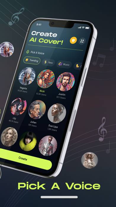Suno AI Music: Music Maker Schermata dell'app #4