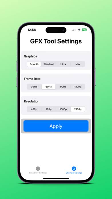 FFH4X Pro Vip Mod Menu Sensi App screenshot #1
