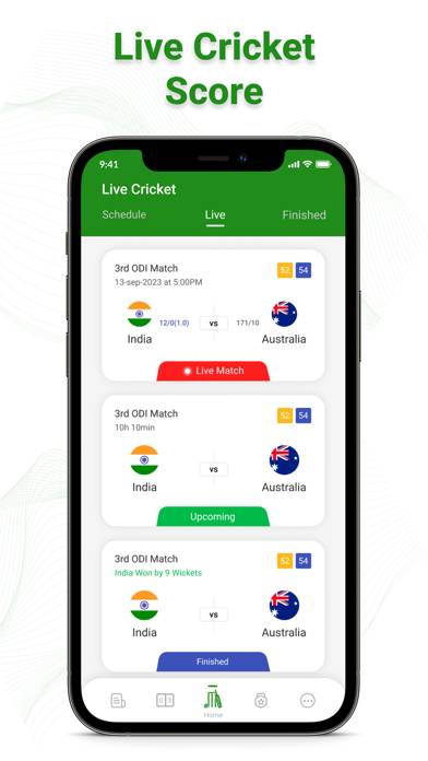 Live Cricket TV 2024 Capture d'écran de l'application #2