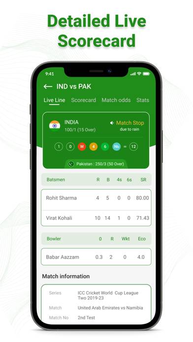 Live Cricket TV 2024 App screenshot #3
