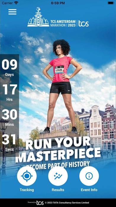 TCS Amsterdam Marathon 2023 Capture d'écran de l'application #2