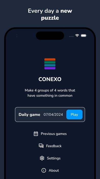 Conexo App screenshot #1