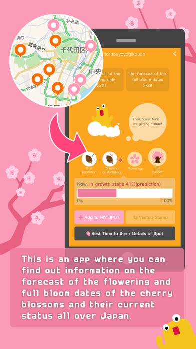 Sakura Navi Schermata dell'app #1