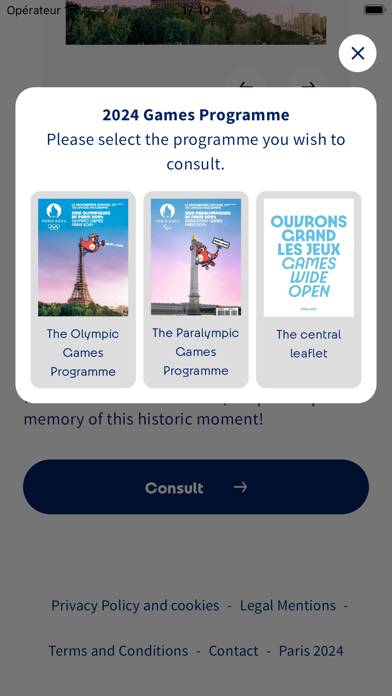 Paris 2024 Official Programme App skärmdump #2