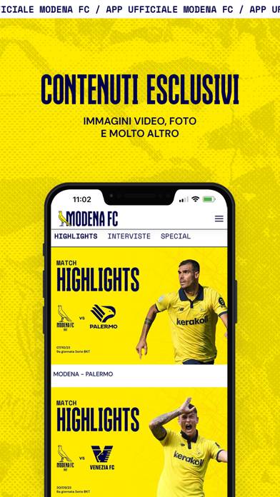 Modena FC | Official App App screenshot