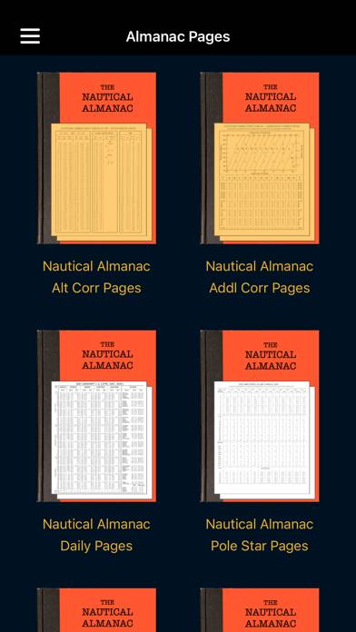 EZ Nautical Almanac App screenshot #1