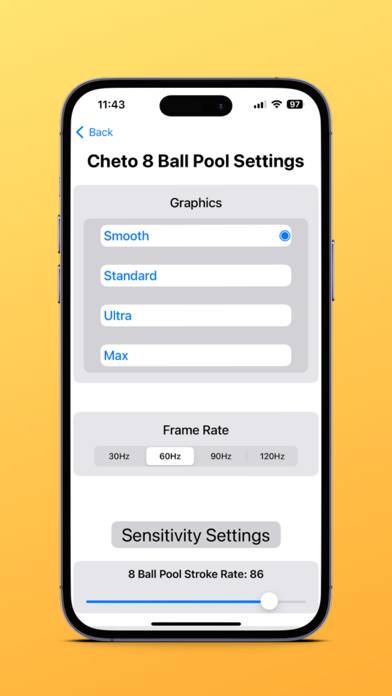 Cheto 8 ball pool Aim Master Uygulama ekran görüntüsü #1