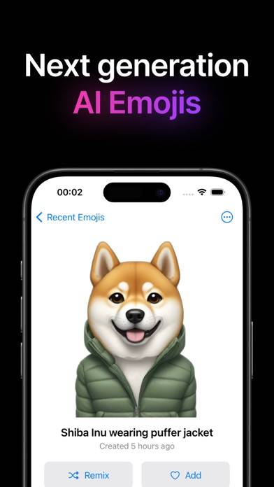 Genmoji - AI Emojis™ capture d'écran