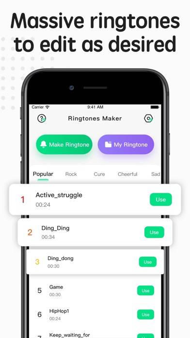 Ringtone Maker Make Ringtones App screenshot #2