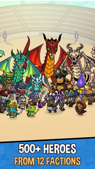 Heroes & Dragons: Tactical RPG Bildschirmfoto