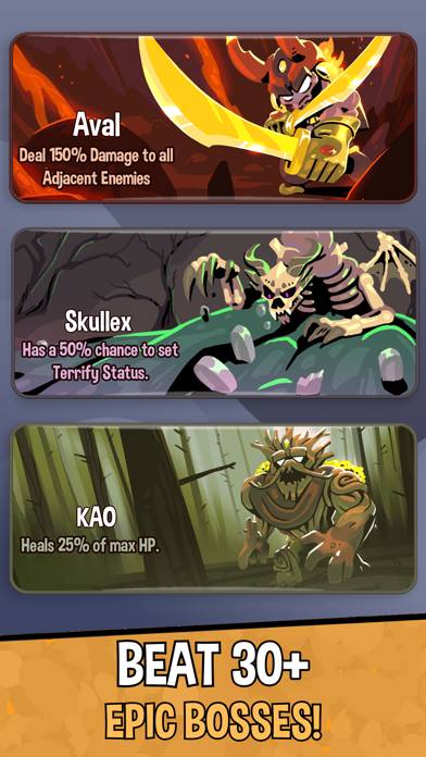 Heroes & Dragons: Tactical RPG Spiel-Screenshot