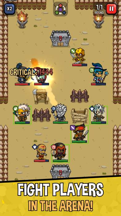 Heroes & Dragons: Tactical RPG Spiel-Screenshot