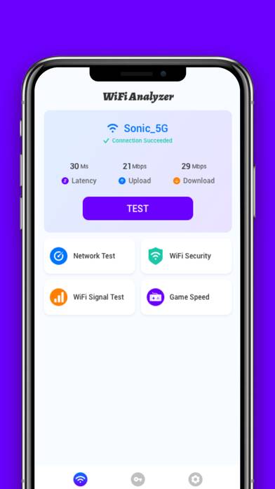 WiFi Analyzer - Speed Test skärmdump