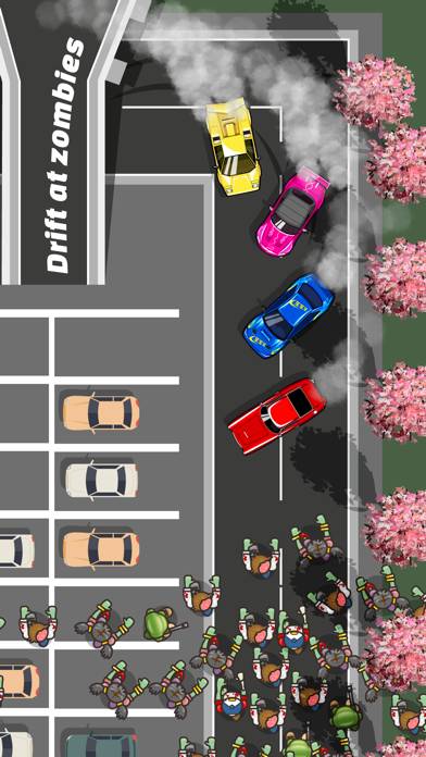 Drift Zombie - idle car racing immagine dello schermo