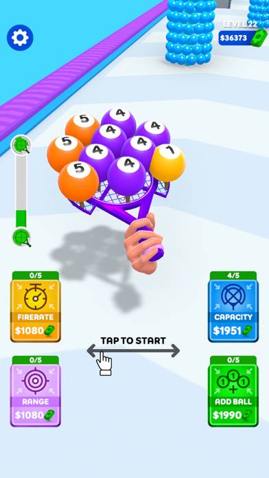 Racket Run! Schermata dell'app #1