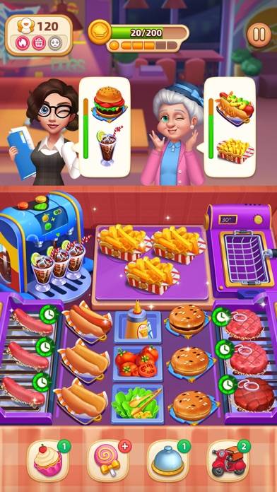 Cooking World: Cooking Games capture d'écran du jeu