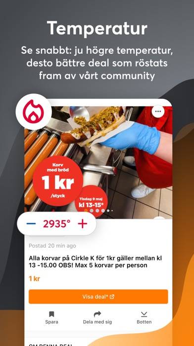 Pepper Deals & Rabattkoder SE App skärmdump