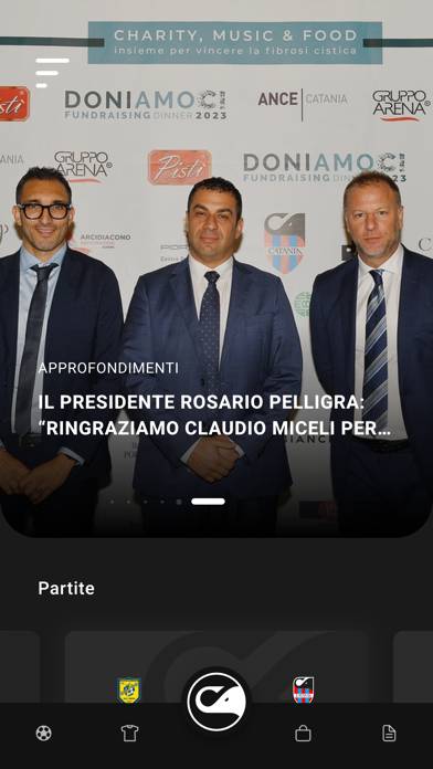 Catania FC Schermata dell'app #1