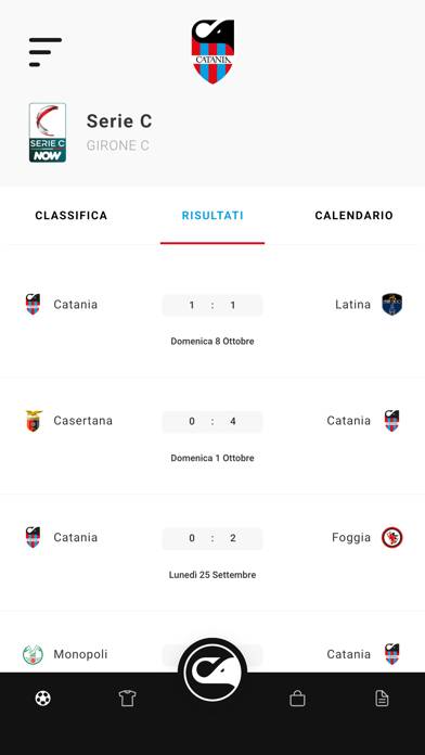 Catania FC App screenshot #3