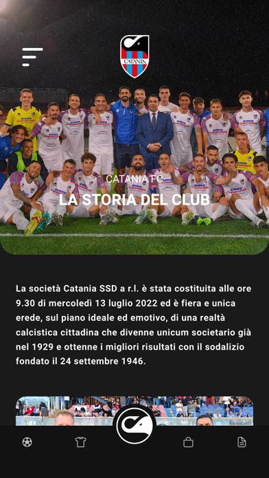 Catania FC Schermata dell'app #6