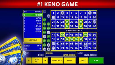 Vegas Keno by Pokerist skärmdump
