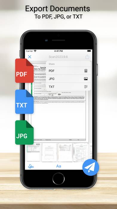 Photo to PDF Scanner Captura de pantalla de la aplicación #4