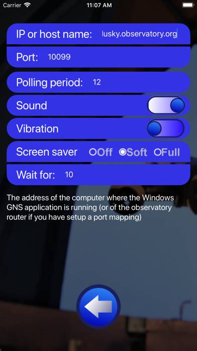 Good Night System Captura de pantalla de la aplicación