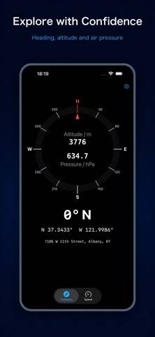 CompassSpeed App screenshot