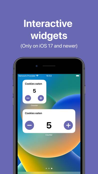Counter: planning, motivation App-Screenshot #4