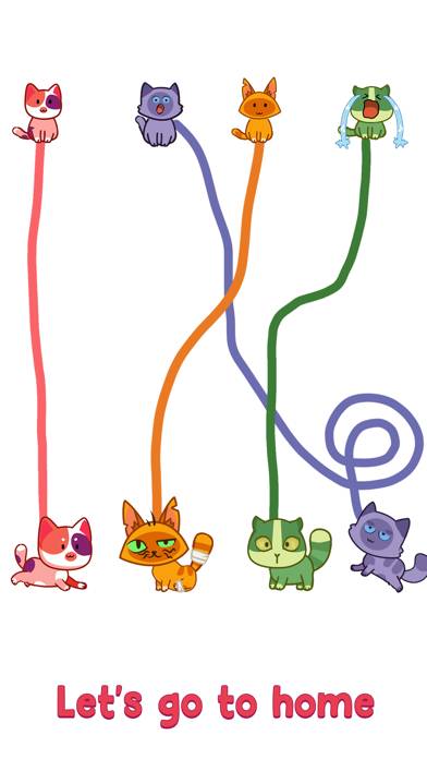 Cat Puzzle: Draw to Kitten Скриншот приложения #5