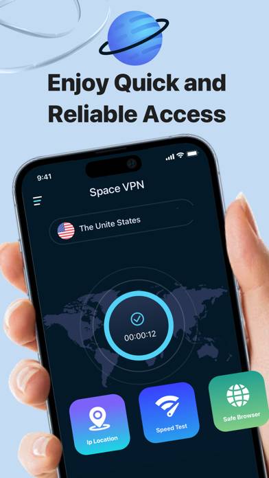 Space VPN:Fast Proxy Master Uygulama ekran görüntüsü #1