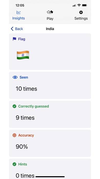 Flags Quiz! Spiel-Screenshot
