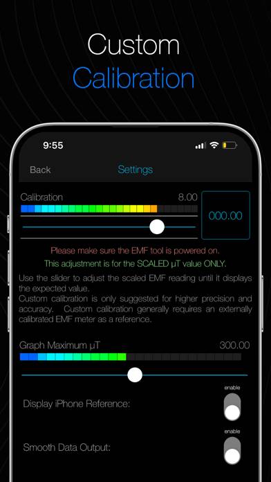 TeslaVision EMF Detector Schermata dell'app #4