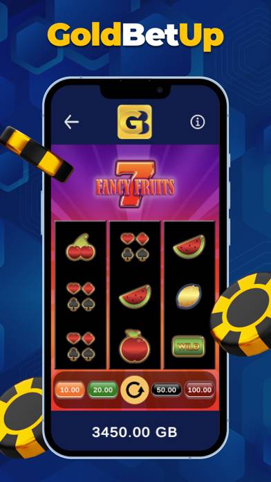Gold Bet-Up Schermata dell'app #3