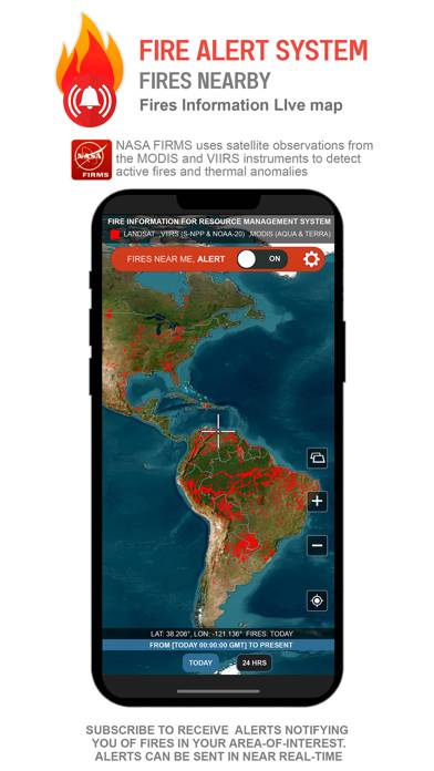 Fires Live Map, Alerts & Info App screenshot #2