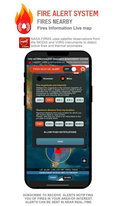 Fires Live Map, Alerts & Info App screenshot #4