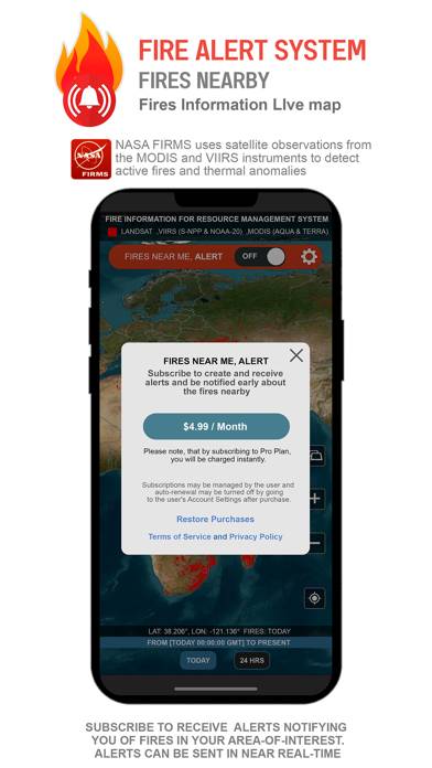Fires Live Map, Alerts & Info App screenshot #5