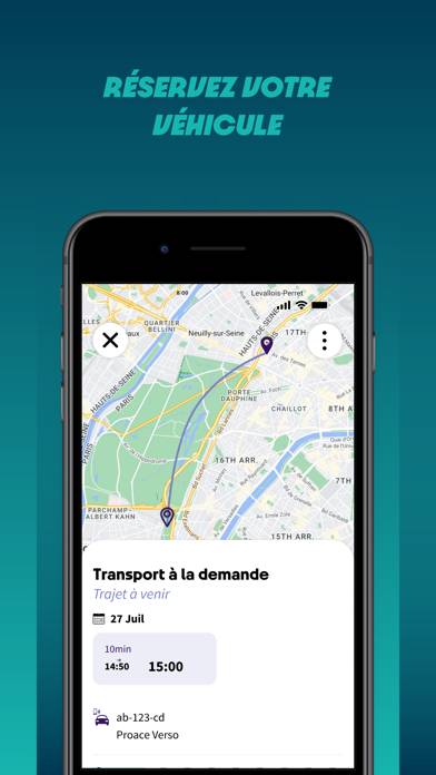 Paris 2024 Transport Accred. Schermata dell'app #4