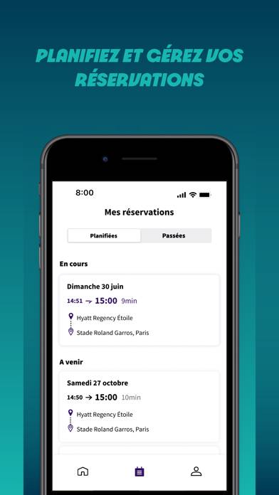 Paris 2024 Transport Accred. App skärmdump #5