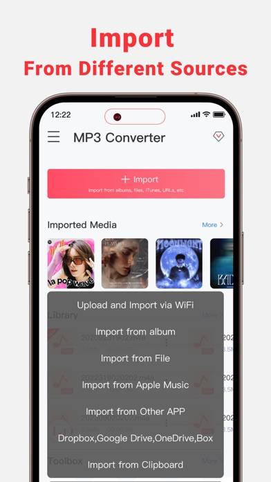 MP3 Converter: Extraer mp3 captura de pantalla