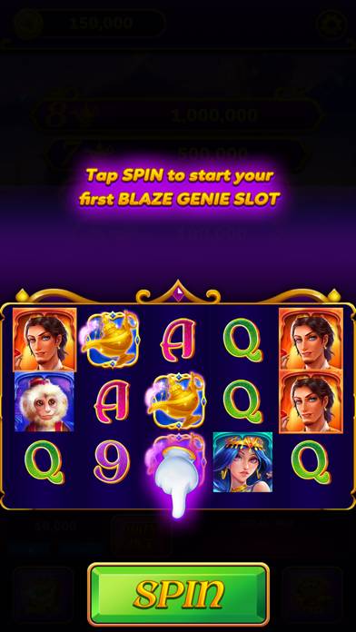 Blaze Genie Slot game screenshot