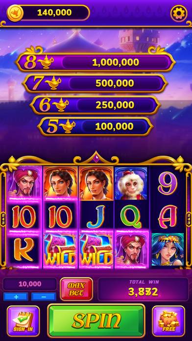 Blaze Genie Slot game screenshot