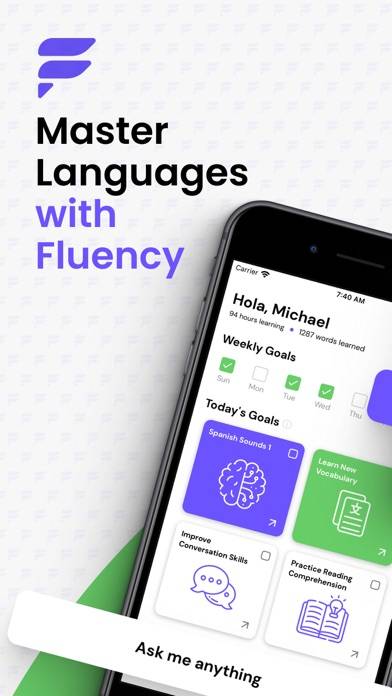 Spanish Learning App - Fluency