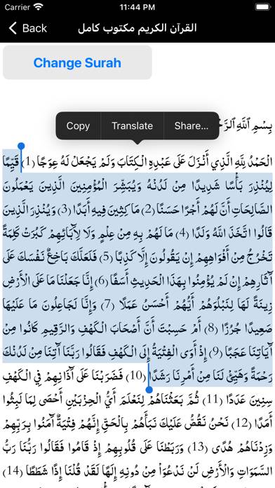 Quran Audio Mansour Al Salimi App screenshot #5
