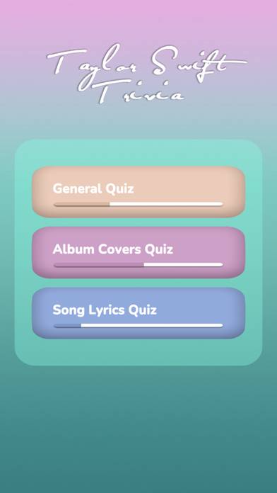 Taylor Swift Trivia Quiz App skärmdump #4