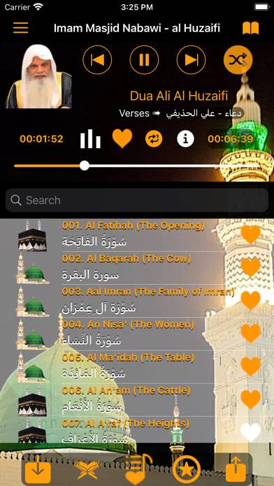 Noble Quran Ali al Huzaifi App screenshot #1